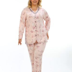 Etoile Bambu Büyük Beden Kadın Pijama Takımı
