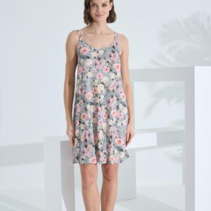 Etoile Bambu Soft Kumaş İp Askılı Elbise 72102
