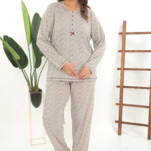 Etoile Pamuklu Büyük Beden Kadın Pijama Takımı